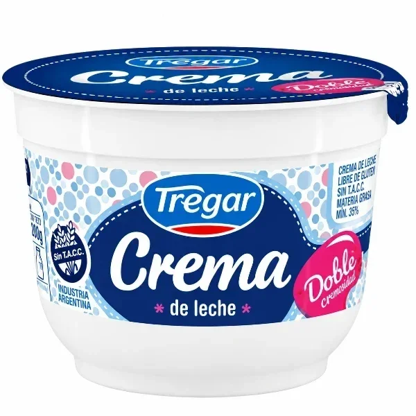 CREMA DE LECHE "TREGAR" X200CC