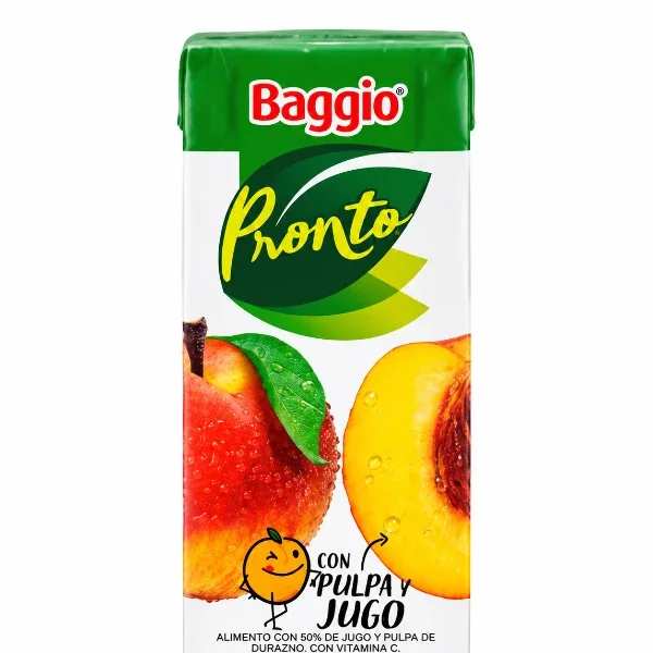 JUGO "BAGGIO" DURAZNO X200ML
